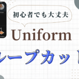 3DCG Uniform ループカットの方法